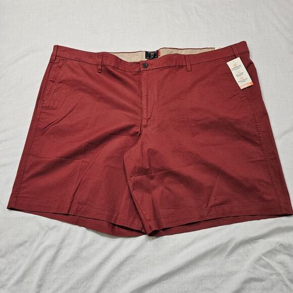 Dockers Shorts Men's Ultimate Short Dark Orange Size 52 - Picture 1 of 7
